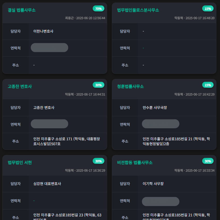 고객 관리